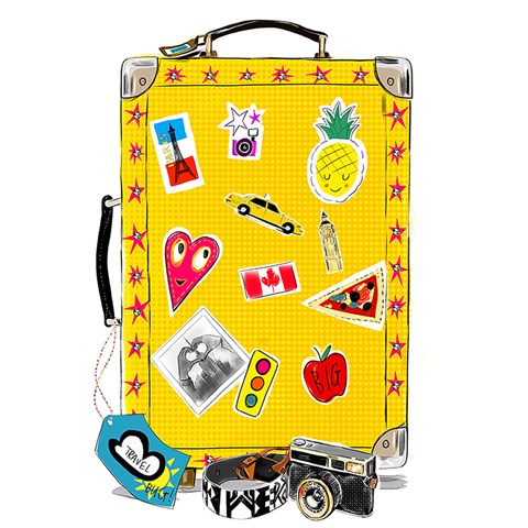 Lucy+Truman+Kid+lit+illustration+suitcase+travel